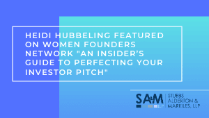 Heidi Hubbeling Featured on Women Founders Network 
